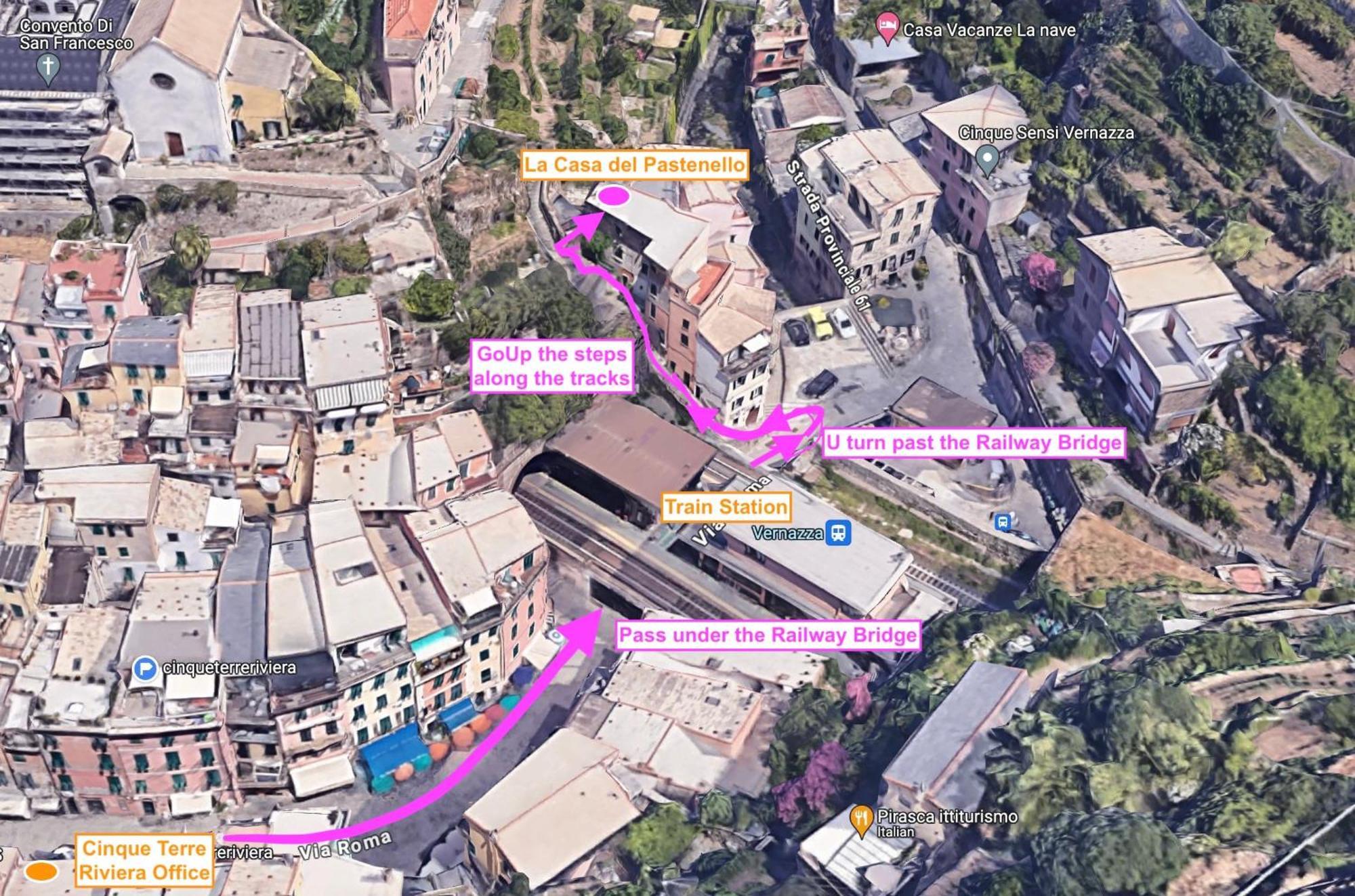 La Casa Del Pastenello Vernazza Eksteriør bilde
